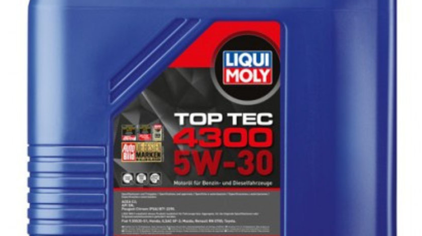 Ulei motor Liqui Moly Top Tec 4300 5W-30 20L 3742