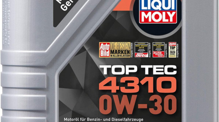 Ulei Motor Liqui Moly Top Tec 4310 0W-30 1L 2361