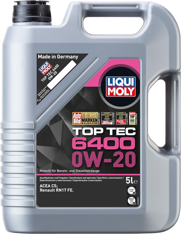 Ulei Motor Liqui Moly Top Tec 6400 0W-20 5L 21585