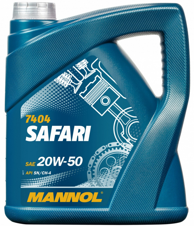 Ulei Motor Mannol Safari 20W-50 4L MN7404-4