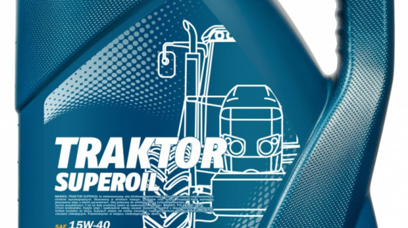 Ulei Motor Mannol Traktor Superoil 15W-40 5L MN7406-5