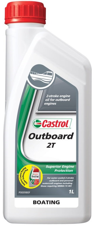 Ulei Motor Marine Castrol Outboard 2T 1L