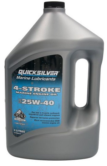 Ulei Motor Marine Quicksilver 25W40 4L MIN