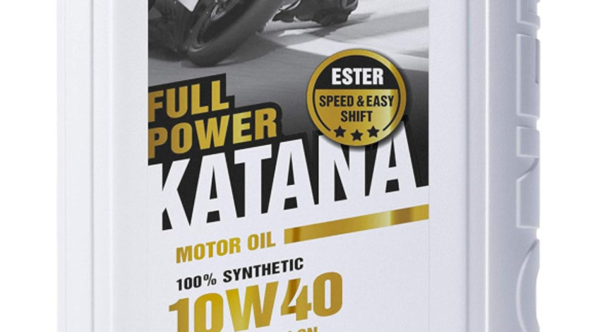 Ulei Motor Moto Ipone Full Power Katana 10W-40 100% Syntetic 2L 800360