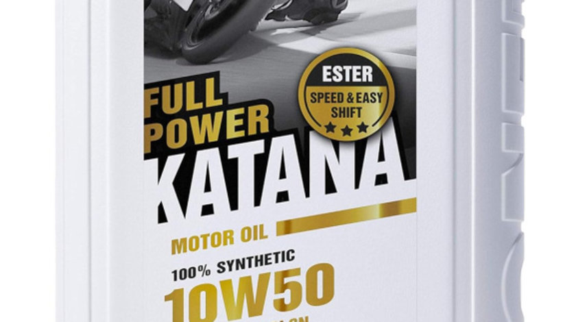 Ulei Motor Moto Ipone Full Power Katana 10W-50 100% Syntetic 2L 800009