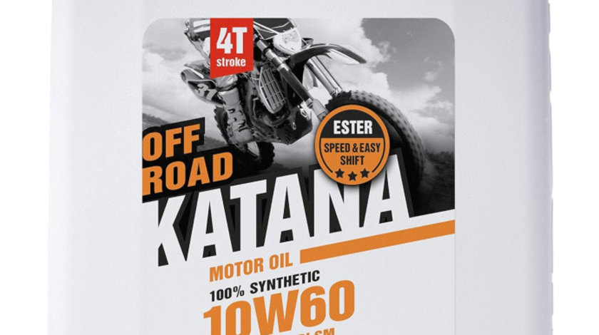 Ulei Motor Moto Ipone Katana Off Road 10W-60 100% Syntetic 4L 800020