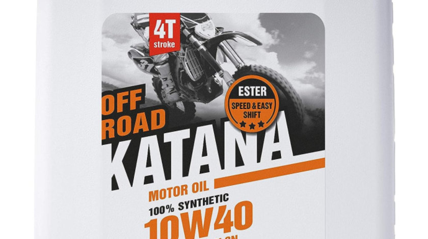 Ulei Motor Moto Ipone Katana Off Road 4T 10W-40 100% Syntetic 4L 800368