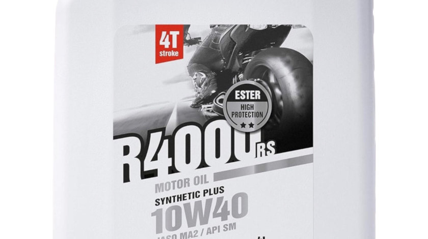 Ulei Motor Moto Ipone R4000 RS 4T 10W-40 Semi-Syntetic 4L 800030