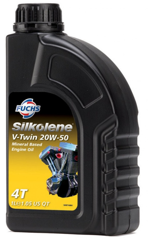 Ulei Motor Moto Silkolene V-TWIN 20W50 1L