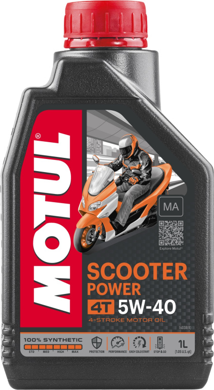 Ulei Motor Motul 4T Scooter Power 5W-40 1L 105958