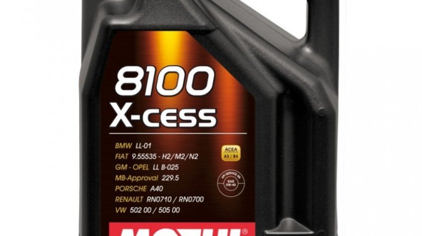 Ulei Motor Motul 8100 X-Cess 5W-40 5L 102870