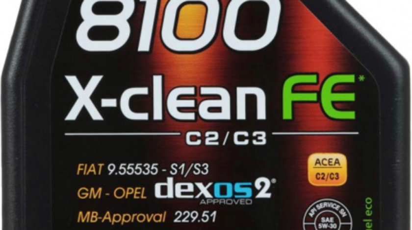 Ulei motor Motul 8100 X-Clean FE 5W-30 1L