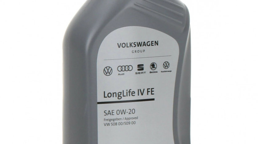 Ulei Motor Oe Volkswagen Longlife IV FE 508 00 / 509 00 0W-20 1L GS60577M2EUR