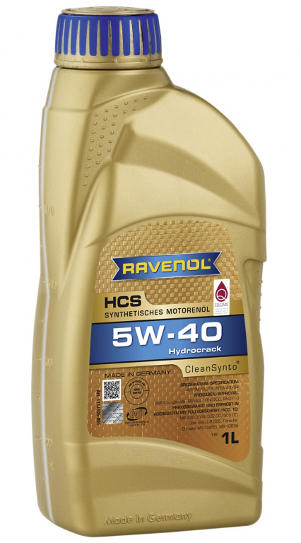 Ulei Motor Ravenol HCS 5W-40 1L 1112105-001-01-999