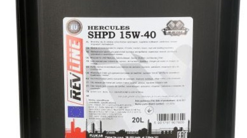 Ulei Motor RWJ Rev Line Hercules SHPD 15W-40 20L