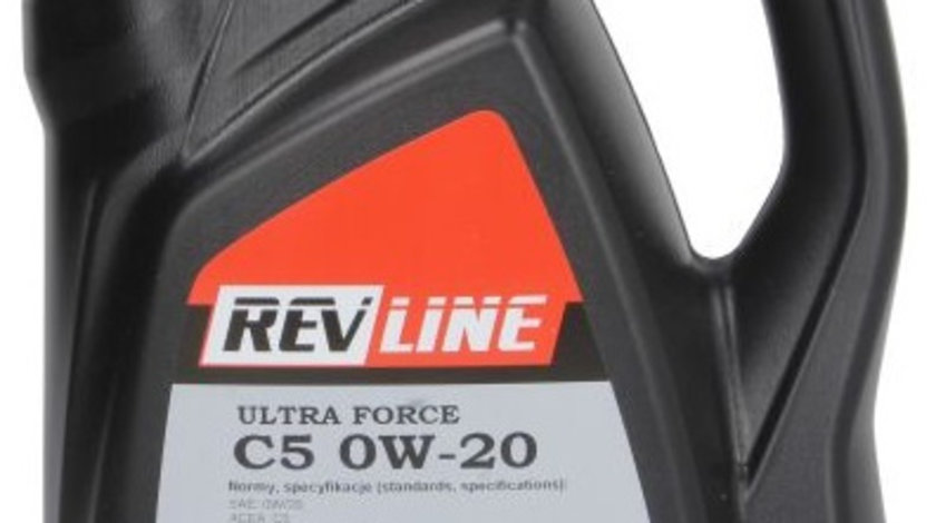Ulei Motor RWJ Rev Line Ultra Force C5 0W-20 4L ULTRA F. C5 0W20 4L