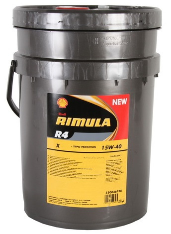 Ulei Motor Shell Rimula R4 X 15W-40 20L