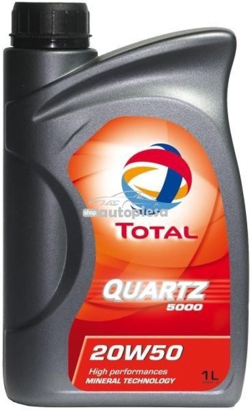 Ulei motor TOTAL Quartz 5000 Energy 20W50 1L 168031 piesa NOUA