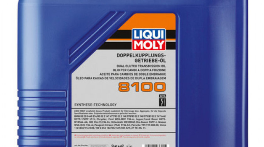 Ulei Transmisie Ambreiaj Dublu Liqui Moly 8100 20L 3641