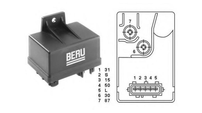 Unitate de control,bujii incandescente Citroen XM (Y4) 1994-2000 #2 0281003005