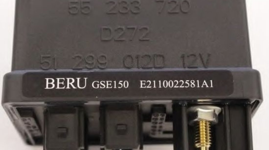 Unitate de control,bujii incandescente FIAT IDEA (350) (2003 - 2016) BERU GSE150 piesa NOUA