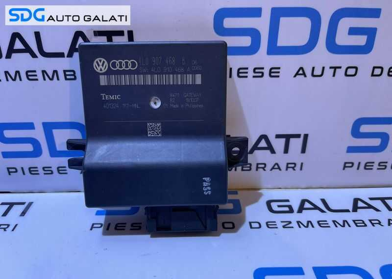 Unitate Modul Calculator CAN Gateway Audi Q7 2007 - 2009 Cod 4L0907468B 4L0910468A