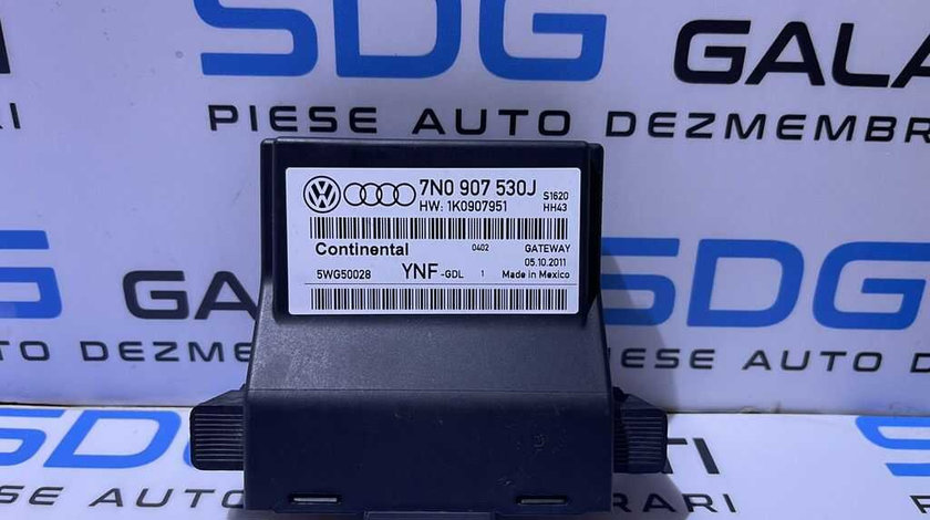 Unitate Modul Calculator CAN Gateway Audi TT 2011 - 2014 Cod 7N0907530J