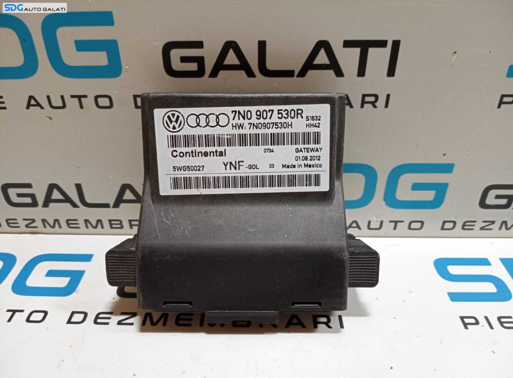 Unitate Modul Calculator CAN Gateway Seat Altea 2011 - 2013 Cod 7N0907530R 7N0907530H [M7085]