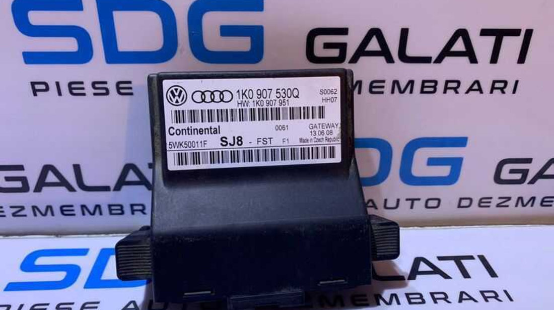 Unitate Modul Calculator CAN Gateway Volkswagen Jetta 2005 - 2011 Cod 1K0907530Q [M5183]