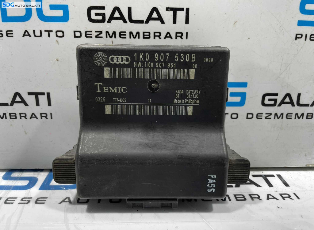 Unitate Modul Calculator CAN Gateway Volkswagen Polo Audi Skoda Seat 2004 - 2013 Cod 1K0907530B [L4514]