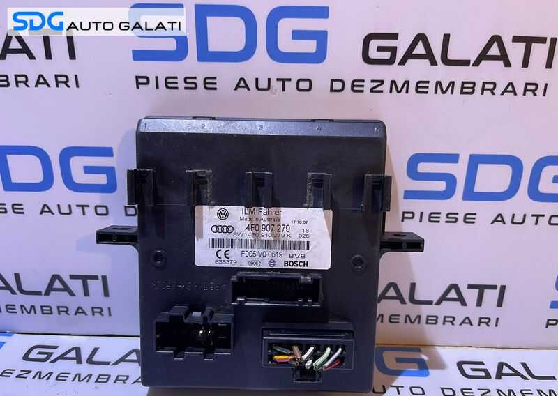 Unitate Modul Calculator Confort Confort Audi Q7 2007 - 2009 Cod 4F0907279 4F0910279K [M4315]