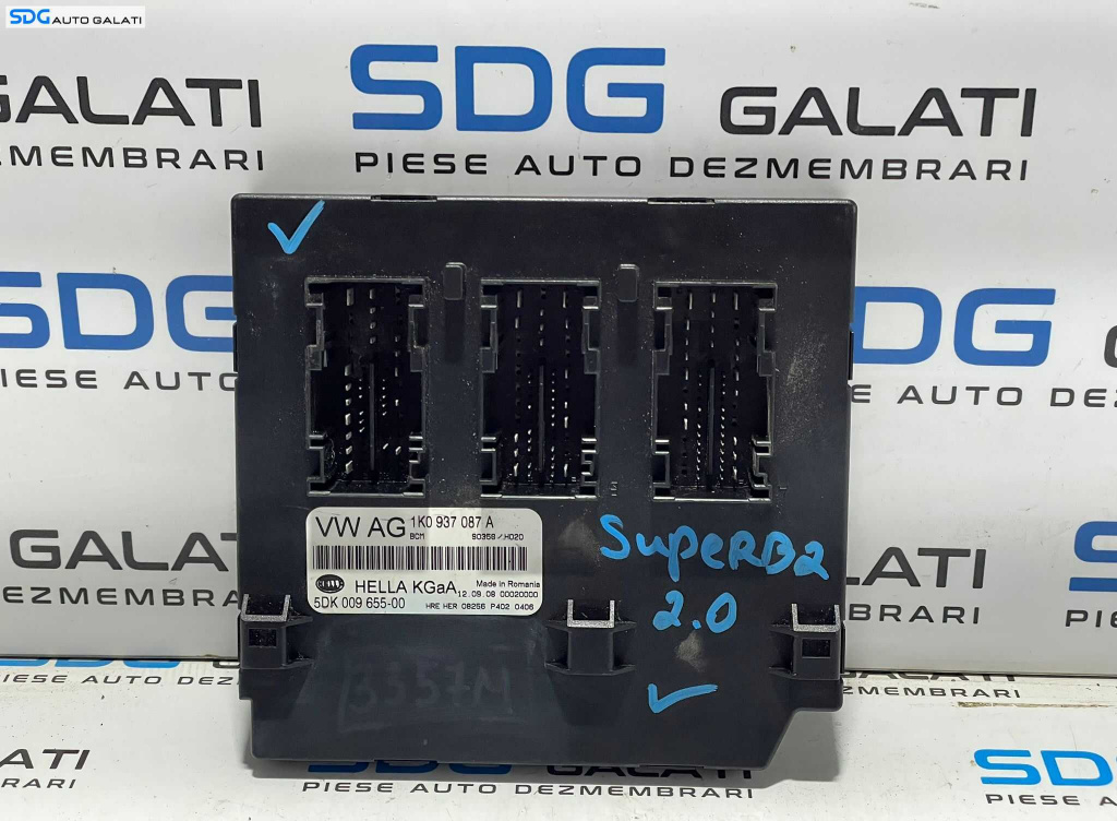 Unitate Modul Calculator Confort Confort Audi TT 8J 2008 - 2014 Cod 1K0937087A [L3253]