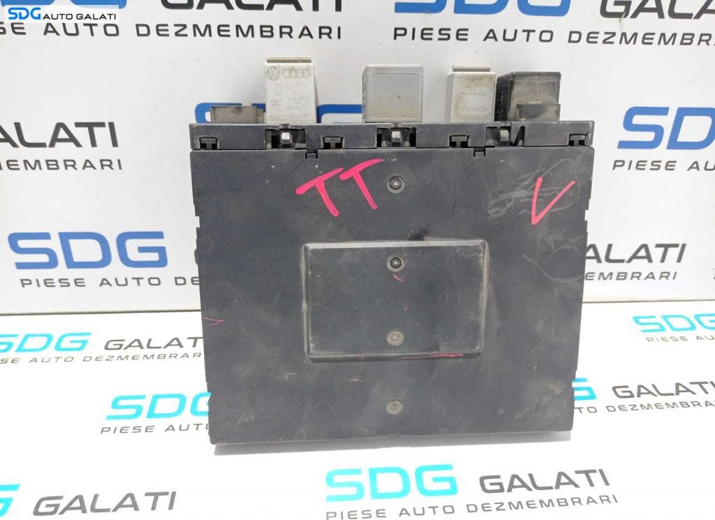 Unitate Modul Calculator Confort Confort Panou Tablou Sigurante Audi TT 8J MK2 2007 - 2014 Cod 8P0907279H [L2473] (Ghidaje Lipsa)