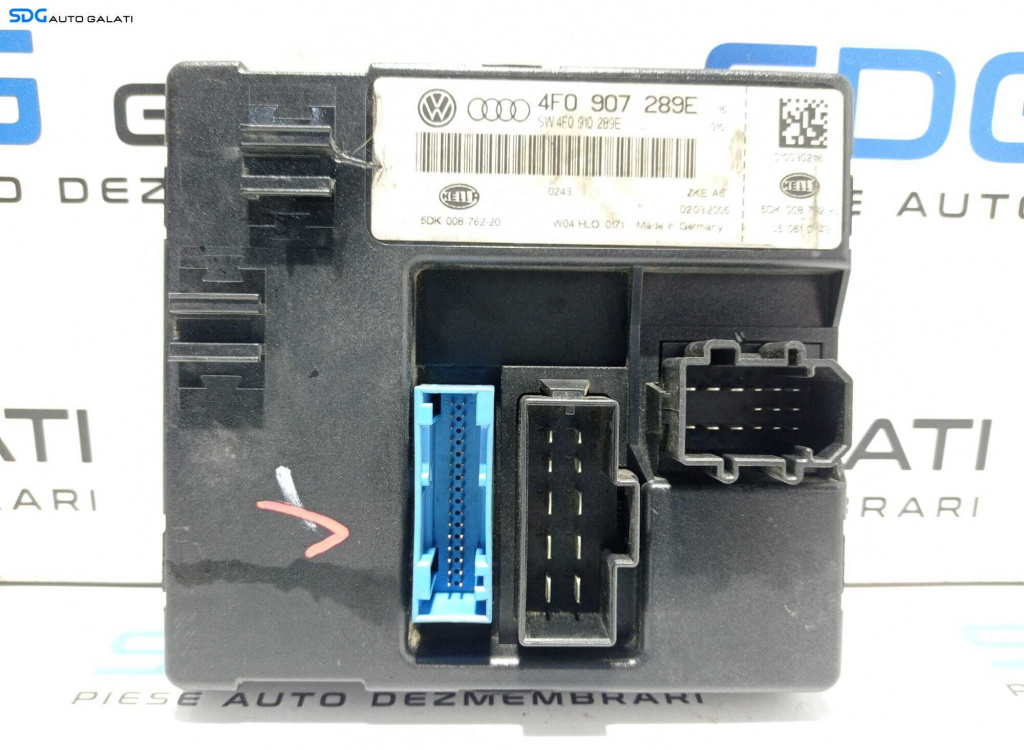 Unitate Modul Calculator Control Confort Confort Audi A6 C6 2005 - 2011 Cod 4F0907289E [L2462]