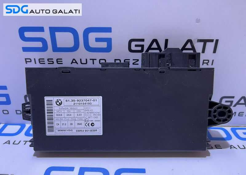 Unitate Modul Calculator Control Confort Confort CAS 3 BMW Seria 1 E81 E87 2004 - 2011 Cod 9237047 6135923704701