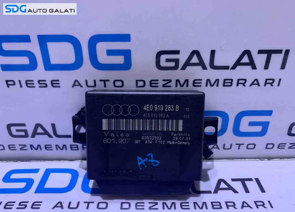 Unitate Modul Calculator Parktronic Senzor Senzori Parcare Audi A8 D3 2002 - 2010 Cod 4E0919283B 4E0910283A