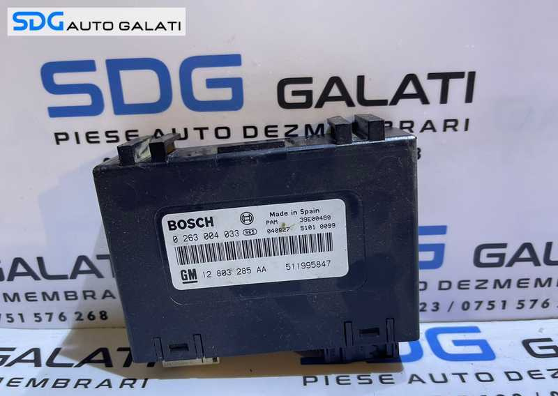 Unitate Modul Calculator Senzori Parcare Parktronic Saab 93 9-3 2002 - 2008 Cod 12803285 12803285AA 0263004033 [L3500]