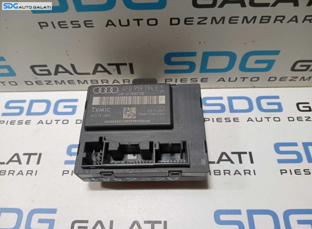 Unitate Modul Calculator Usa Portiera Dreapta Spate Audi A6 C6 4F 2004 - 2011 Cod 4F0959794E 4F0910795E [M4356]