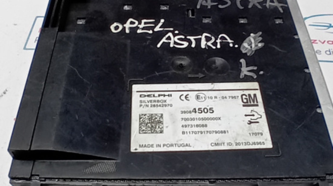 Unitate Multimedia Opel Astra K, 497316088