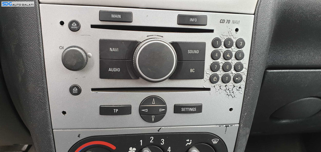 Unitate Navigatie Radio Cd Player CD70 CD 70 Navi Opel Corsa C 2000 - 2006