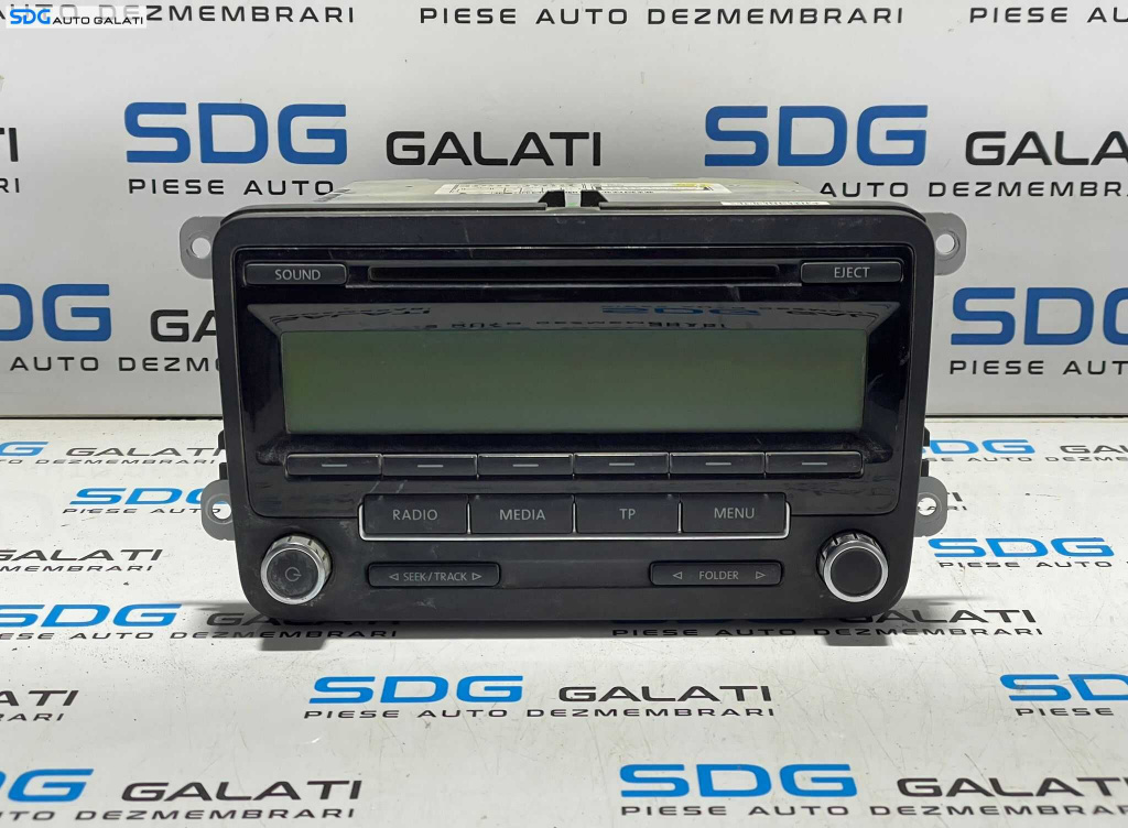 Unitate Radio CD Player RCD 310 Seat Toledo 3 FL Facelift 2008 - 2013 Cod 5P0035186B [L2937]