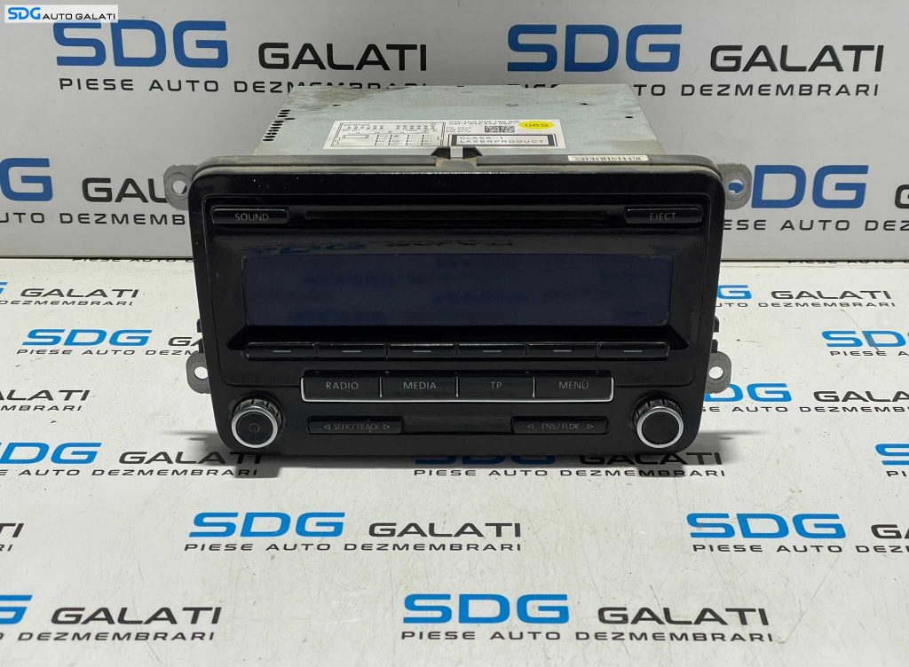 Unitate Radio CD Player RCD 310 Volkswagen Golf 6 Plus 2008 - 2013 Cod 1K0035186AQ [L3086]