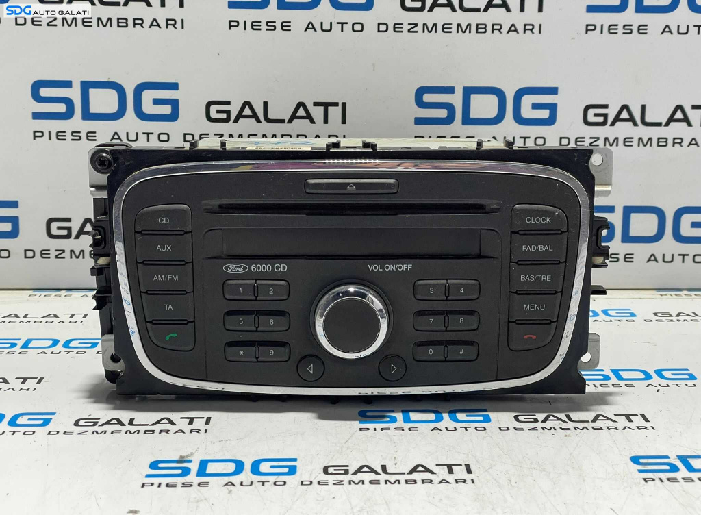 Unitate Radio CD Player Single CD 6000CD KW2000 Ford Focus 2 FL Facelift 2007 - 2010 Cod 7M5T-18C815-BC [L3119]