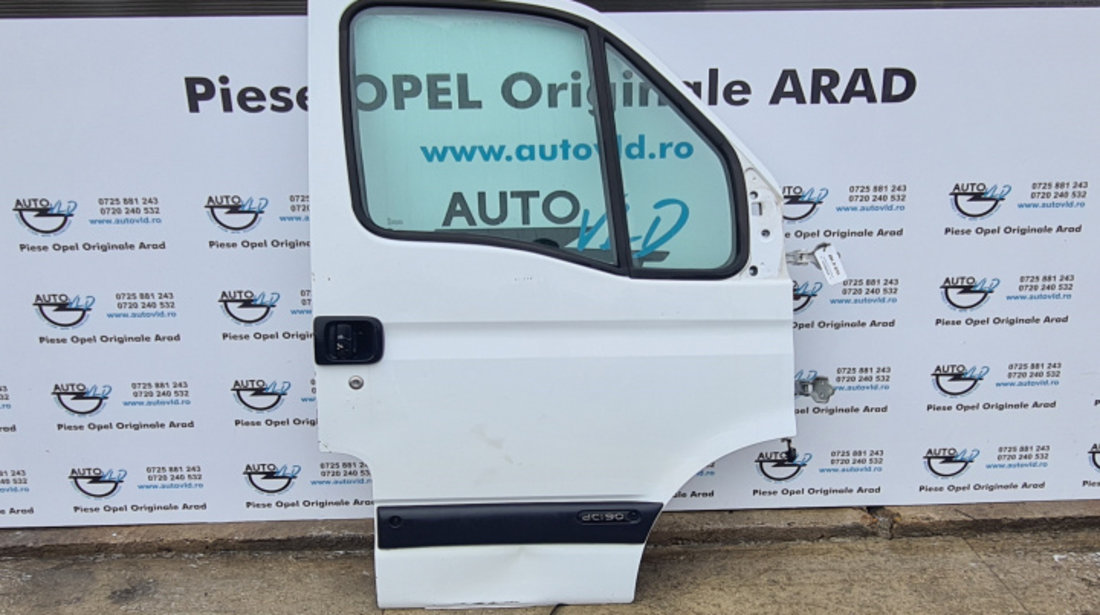 Usa dreapta fata alb VLD U 168 Renault Master 2 [facelift] [2004 - 2011] Autoutilitara duba 5-usi