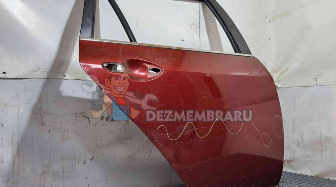 Usa dreapta spate Mazda 6 Hatchback (GH) [Fabr 2007-2013] ROSU