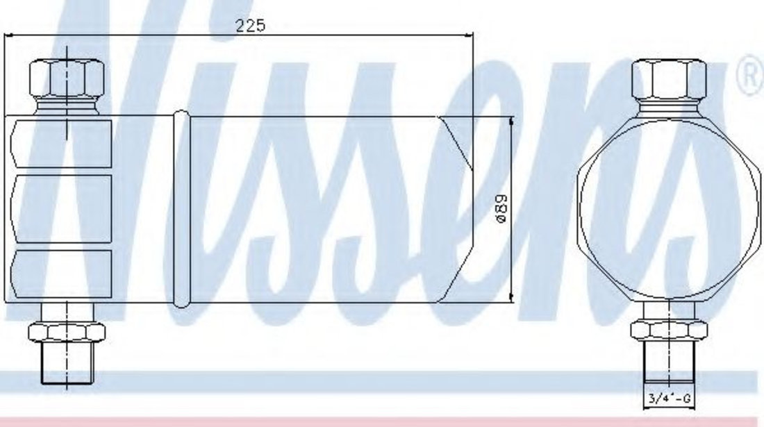 Uscator,aer conditionat AUDI A4 Avant (8D5, B5) (1994 - 2001) NISSENS 95115 piesa NOUA