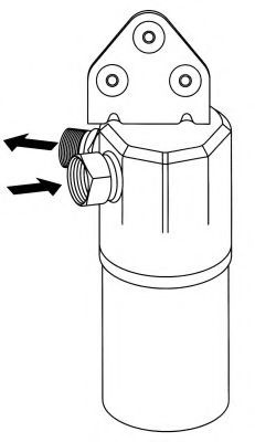 Uscator,aer conditionat AUDI A6 Avant (4B5, C5) (1997 - 2005) NRF 33131 piesa NOUA