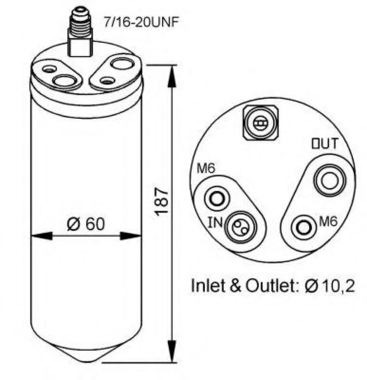 Uscator,aer conditionat FIAT PUNTO Van (188AX) (2000 - 2009) NRF 33152 piesa NOUA