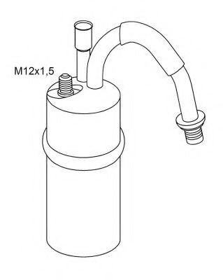 Uscator,aer conditionat FORD MONDEO II Limuzina (BFP) (1996 - 2000) NRF 33188 piesa NOUA