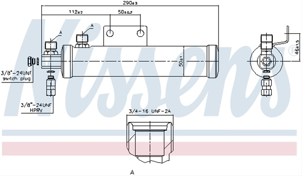 Uscator,aer Conditionat Nissens Mercedes-Benz 95511